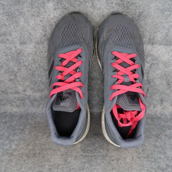 Adidas Shoes Mens 8.5 Athletic Trainers Response Boost Running Gray Black Active main image 13